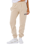 The Rip Curl Womens Surf Puff Track Joggers in Natural