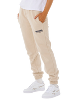 The Rip Curl Womens Surf Puff Track Joggers in Natural