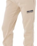The Rip Curl Womens Surf Puff Track Joggers in Natural