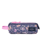 The Rip Curl Mixed Pencil Case in Navy & Pink