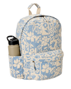 Mixed Canvas 18L Backpack in Blissful Blue
