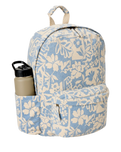 Mixed Canvas 18L Backpack in Blissful Blue