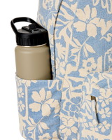 Mixed Canvas 18L Backpack in Blissful Blue
