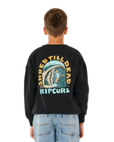 Boys Shred Till Dead Sweatshirt in Black