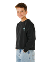 Boys Shred Till Dead Sweatshirt in Black