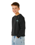 Boys Shred Till Dead Sweatshirt in Black