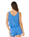 Classic Surf Tank II Top in Bright Blue