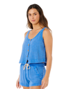 Classic Surf Tank II Top in Bright Blue