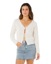 Pacific Knit Cardigan in Bone