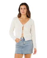 Pacific Knit Cardigan in Bone