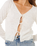 Pacific Knit Cardigan in Bone