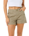 The Rip Curl Womens Cruisin Cargo Walkshorts in Sage