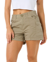 The Rip Curl Womens Cruisin Cargo Walkshorts in Sage