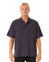 The Rip Curl Mens Classic Surf Check Shirt in Pine Night