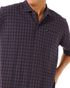 The Rip Curl Mens Classic Surf Check Shirt in Pine Night
