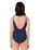 Girls Surf Revival One Piece Swimsuit in Navy