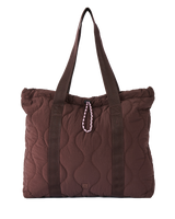 The Rip Curl Bilbao Cinch Tote Bag in Dark Plum