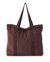 The Rip Curl Bilbao Cinch Tote Bag in Dark Plum