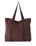 The Rip Curl Bilbao Cinch Tote Bag in Dark Plum