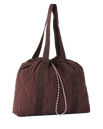 The Rip Curl Bilbao Cinch Tote Bag in Dark Plum