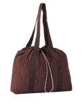The Rip Curl Bilbao Cinch Tote Bag in Dark Plum