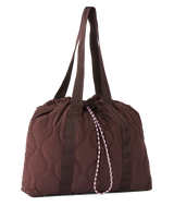 The Rip Curl Bilbao Cinch Tote Bag in Dark Plum