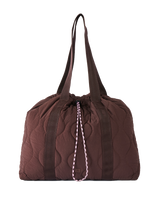 The Rip Curl Bilbao Cinch Tote Bag in Dark Plum