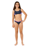 Girls Surf Revival Og Bikini in Navy