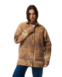 The Rip Curl Womens Retro Swell Shacket in Multi