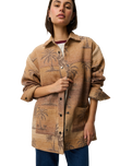 The Rip Curl Womens Retro Swell Shacket in Multi