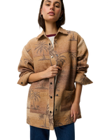 The Rip Curl Womens Retro Swell Shacket in Multi
