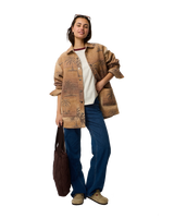 The Rip Curl Womens Retro Swell Shacket in Multi