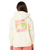 Girls Tropical Dawn Hoodie in Bone