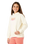 Girls Tropical Dawn Hoodie in Bone