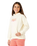 Girls Tropical Dawn Hoodie in Bone