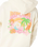 Girls Tropical Dawn Hoodie in Bone