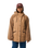 The Rip Curl Womens S-Series Splice Puffer Jacket in Brown