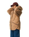 The Rip Curl Womens S-Series Splice Puffer Jacket in Brown