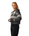 The Rip Curl Womens Bossa Nova Neps Jumper in Washed Black
