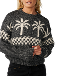 The Rip Curl Womens Bossa Nova Neps Jumper in Washed Black