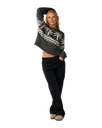 The Rip Curl Womens Bossa Nova Neps Jumper in Washed Black