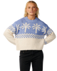 Bossa Nova Neps Jumper in Mid Blue