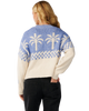 Bossa Nova Neps Jumper in Mid Blue