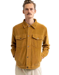 Corduroy Trucker Jacket in Camel