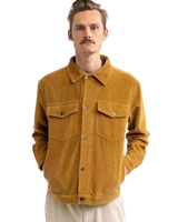 Corduroy Trucker Jacket in Camel