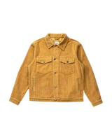 Corduroy Trucker Jacket in Camel