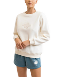 Vacation Sweatshirt in Vintage White