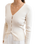 Long Line Knit Cardigan in Ivory