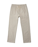 Linen Jam Trousers in Bone
