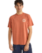 Vortex T-Shirt in Rust